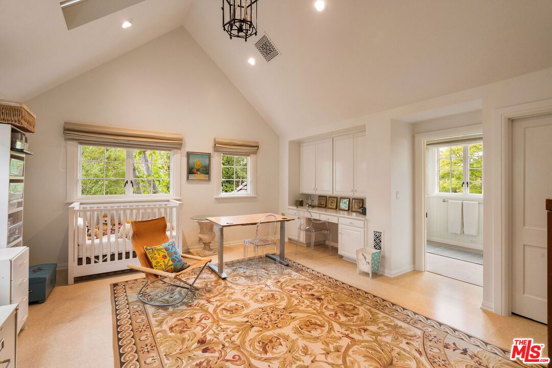 Home Office, Interior, Recessed Lighting