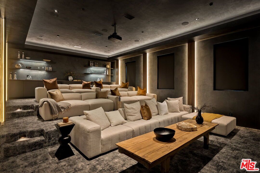 Interior, Recessed Lighting, Theatre Room
