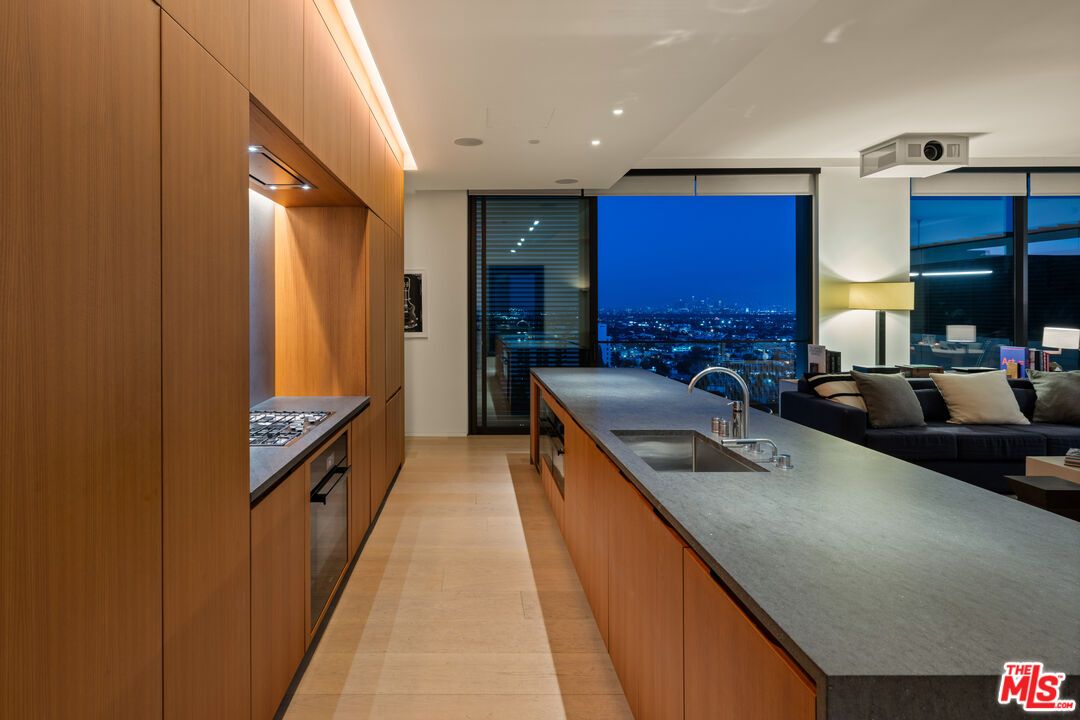 Interior, Kitchen, Living room, Recessed Lighting