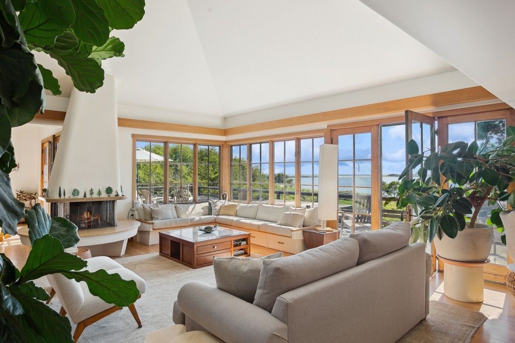 Fireplace, Interior, Living room, Water, Wood Texture Flooring