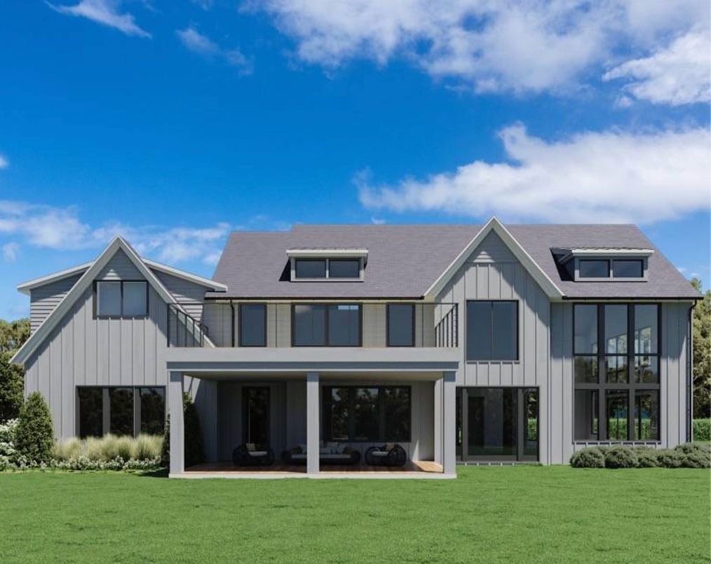 Backyard, Exterior, Facade, Farmhouse