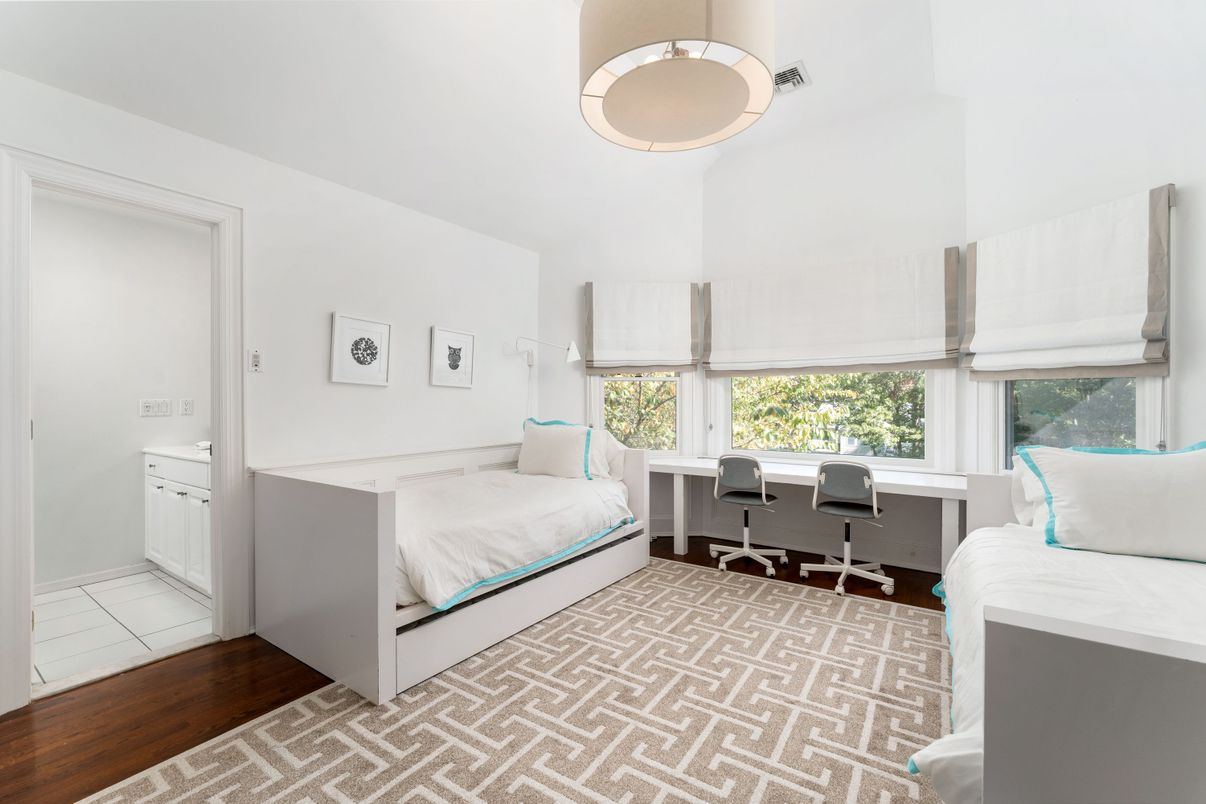 Bedroom, Home Office, Interior, Wood Texture Flooring