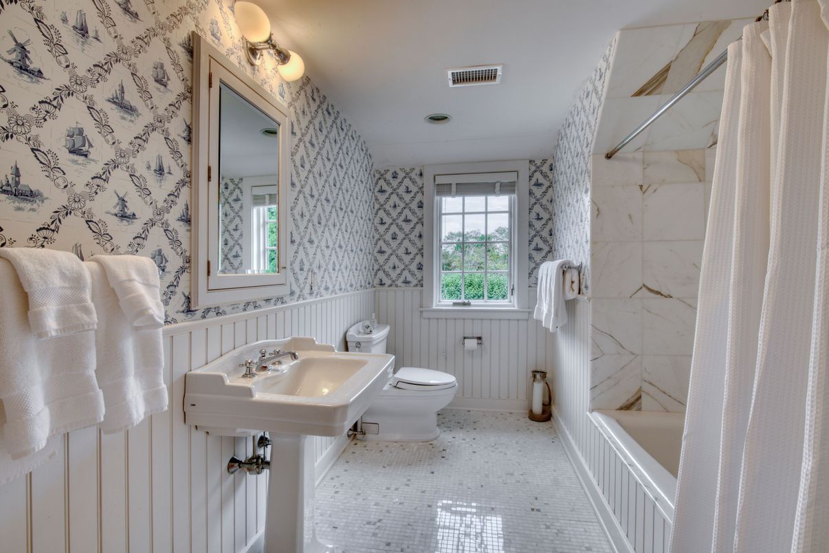 Bathroom, Interior, Marble Walls