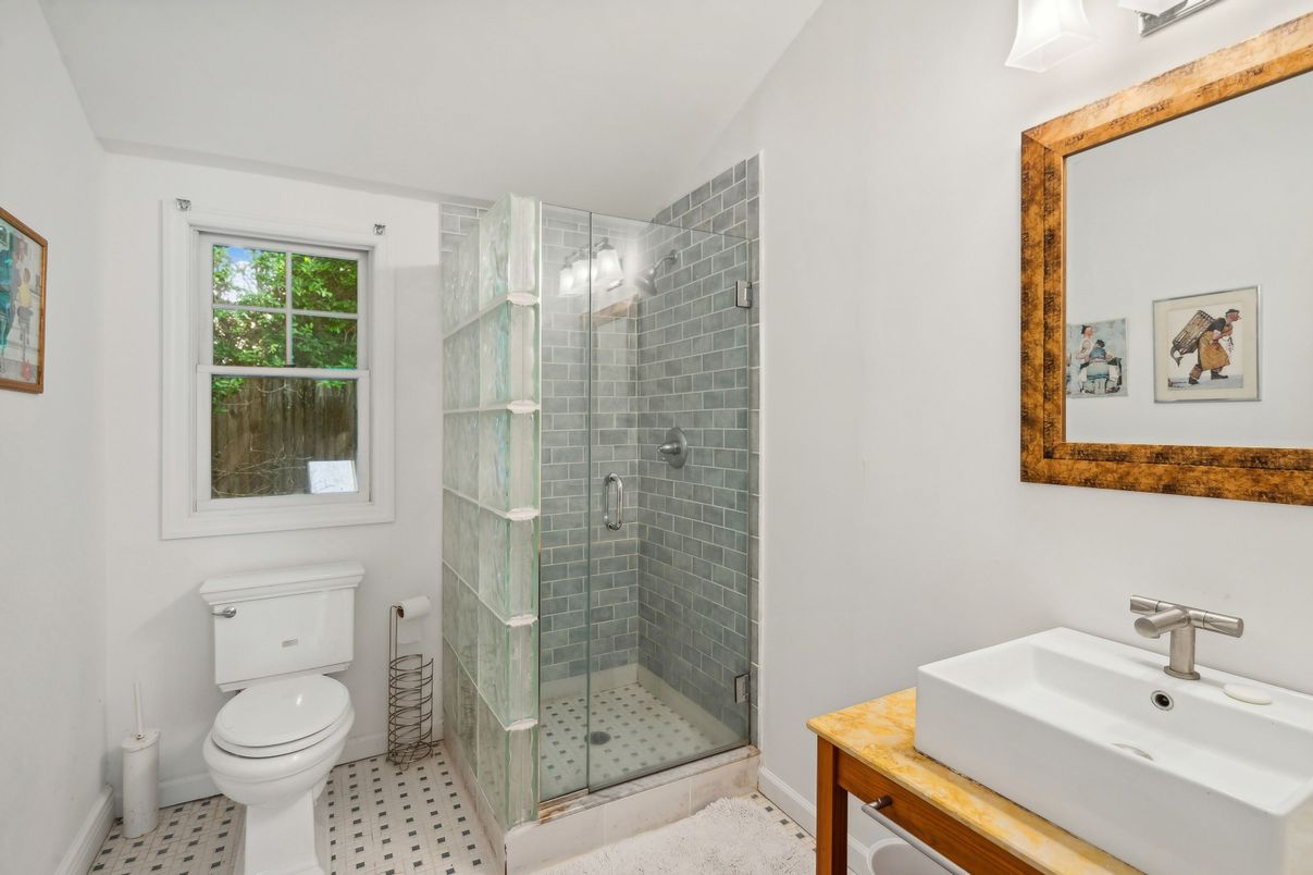 Bathroom, Glass Shower, Interior