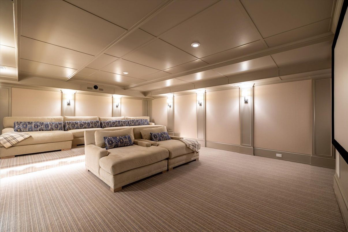 Interior, Recessed Lighting, Theatre Room