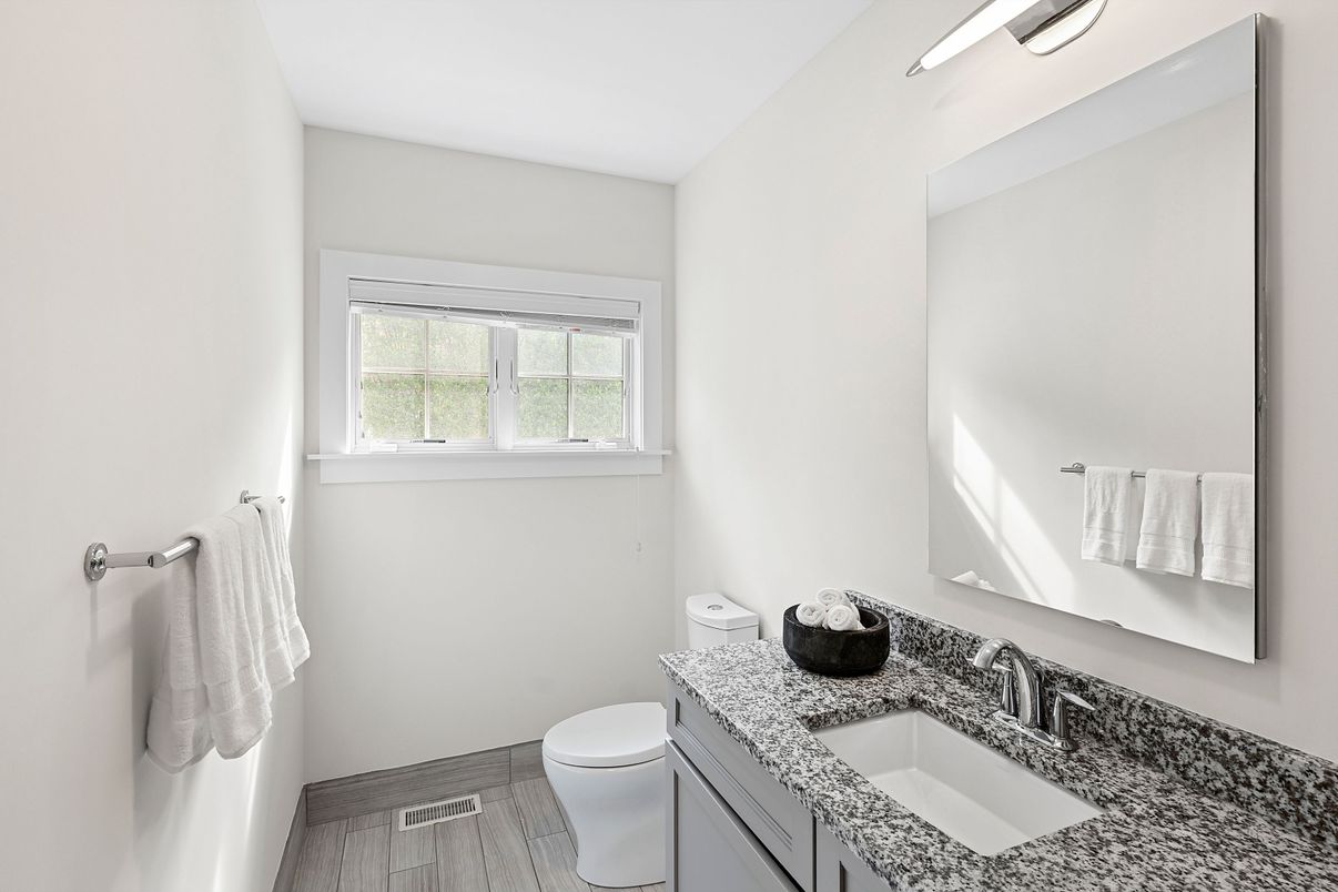 Bathroom, Interior, Wood Texture Flooring