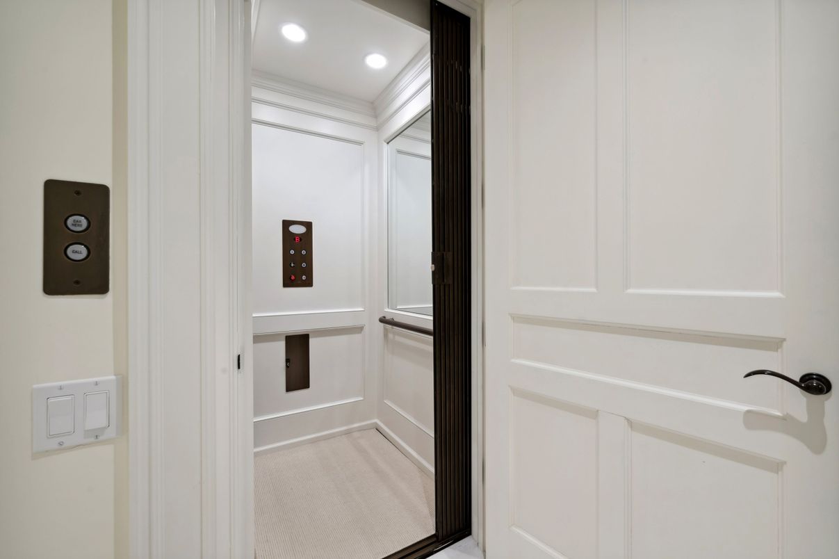 Elevator, Interior, Recessed Lighting