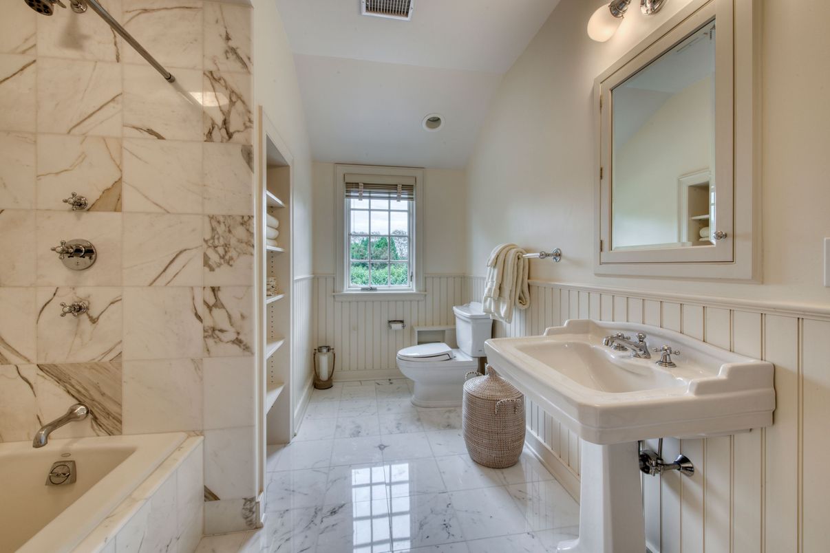 Bathroom, Interior, Marble, Marble Walls