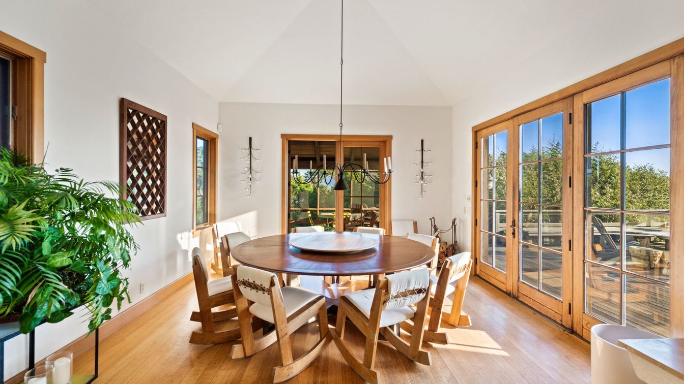 Dining room, Interior, Wood Texture Flooring