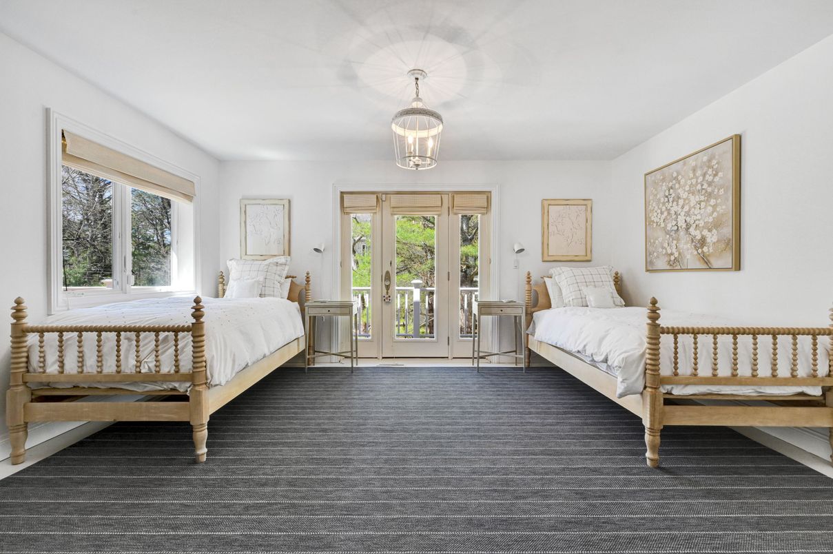 Bedroom, Chandelier, Interior