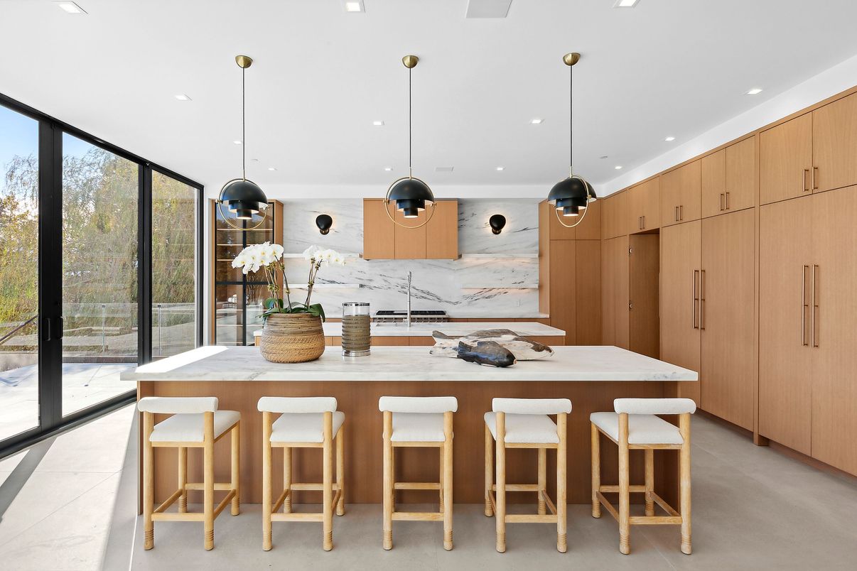 Interior, Kitchen, Pendant Lights, Recessed Lighting