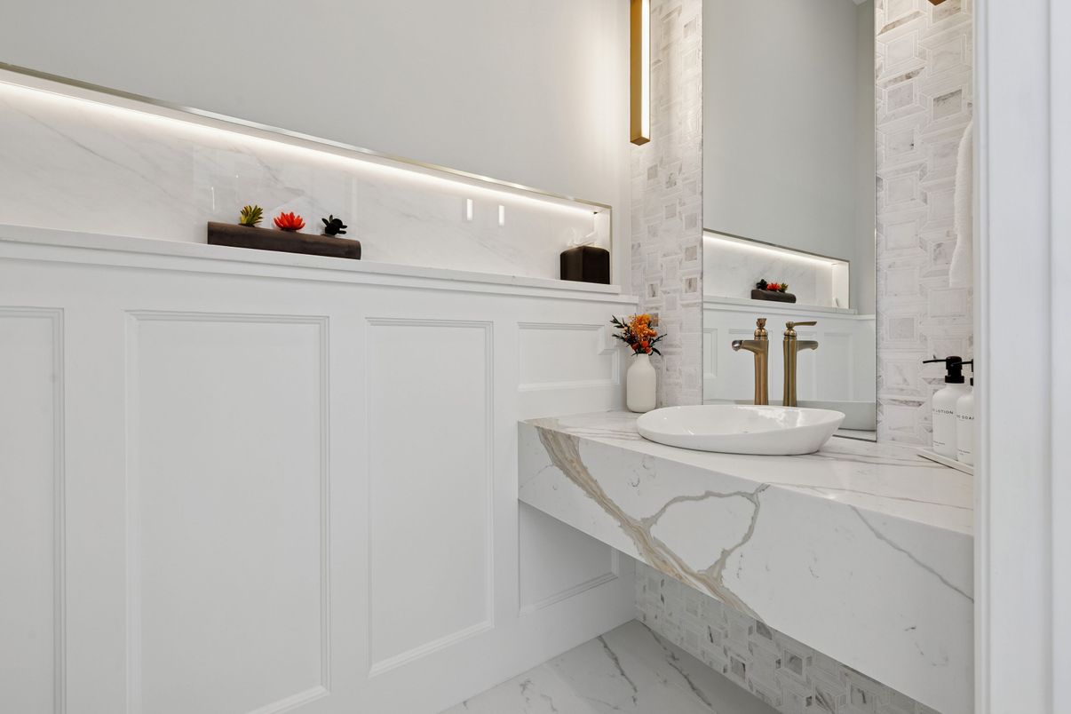 Bathroom, Interior, Marble, Marble Walls