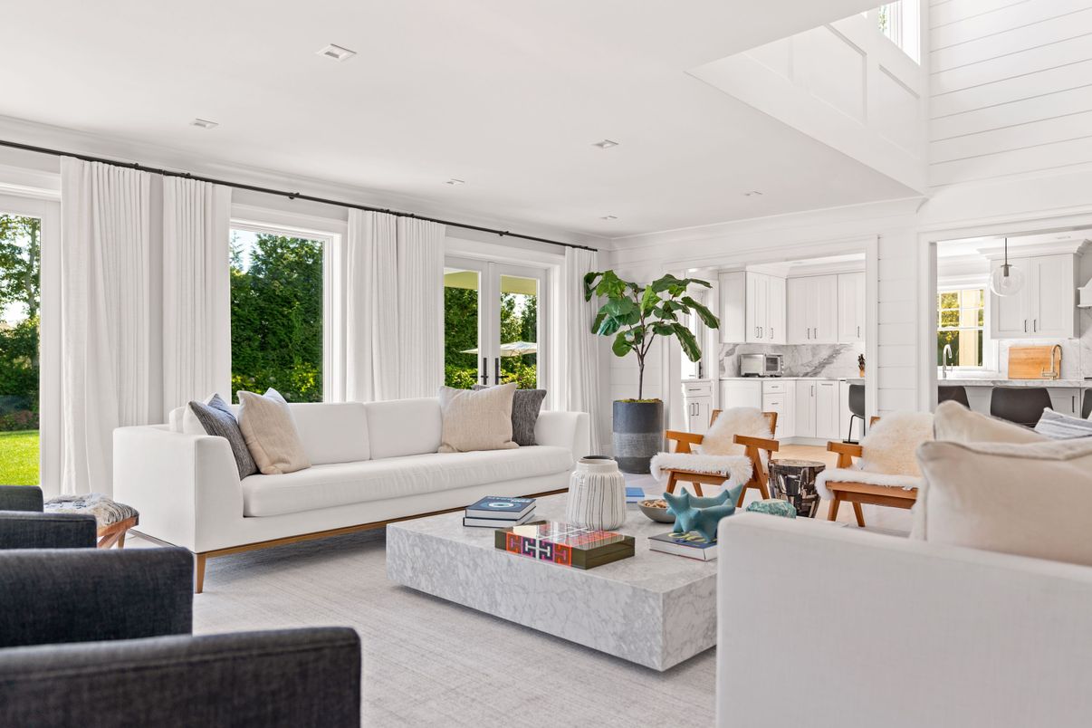 Interior, Kitchen, Living room, Recessed Lighting