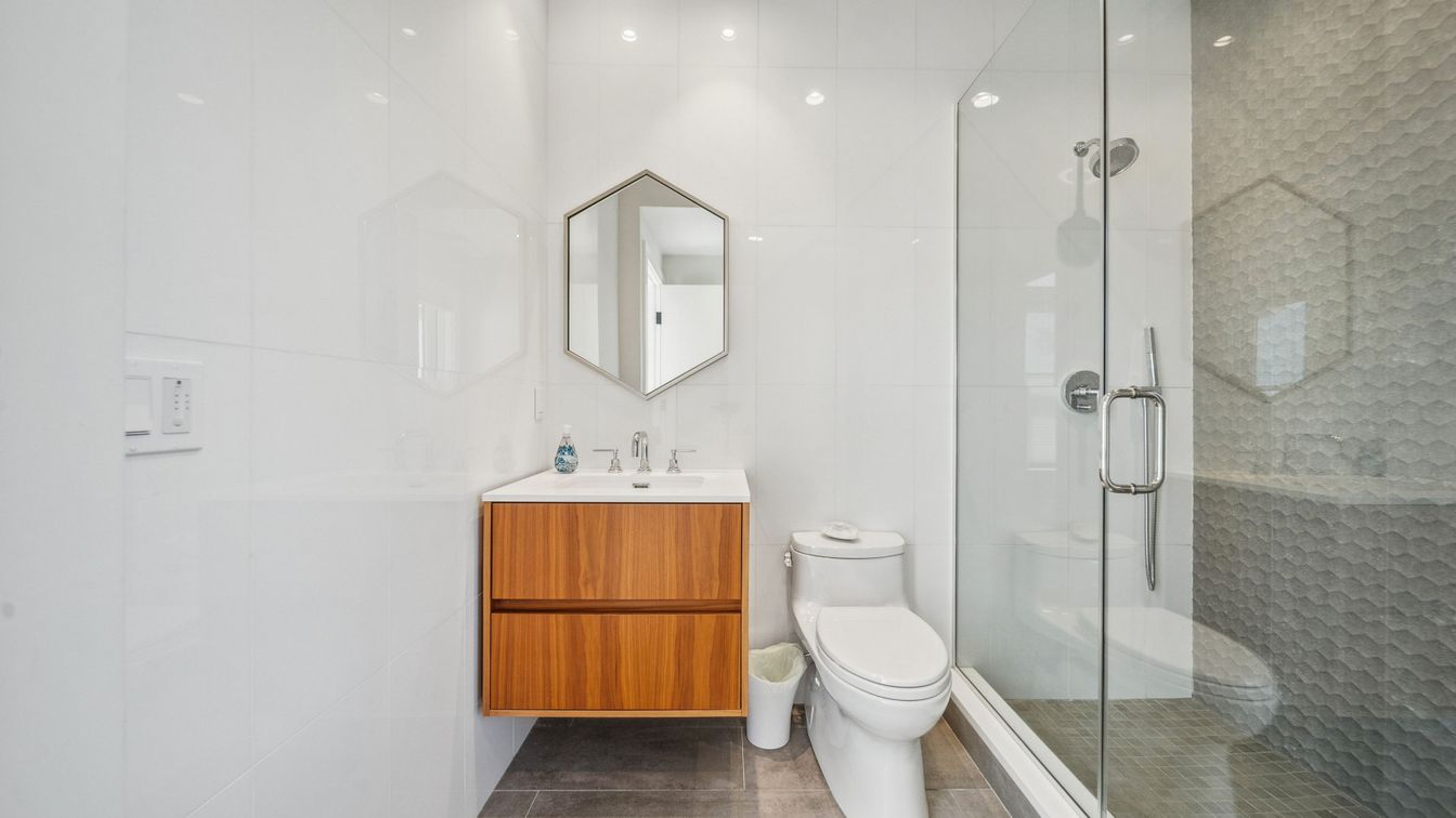 Bathroom, Glass Shower, Interior