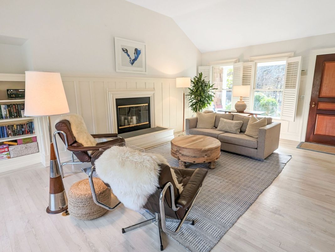 Fireplace, Interior, Living room, Wood Texture Flooring