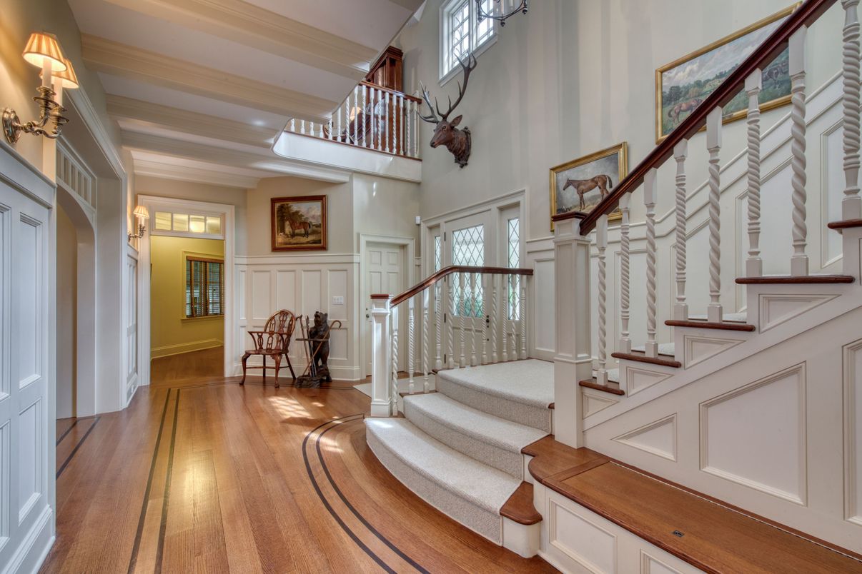 Dining room, Interior, Wood Texture Flooring