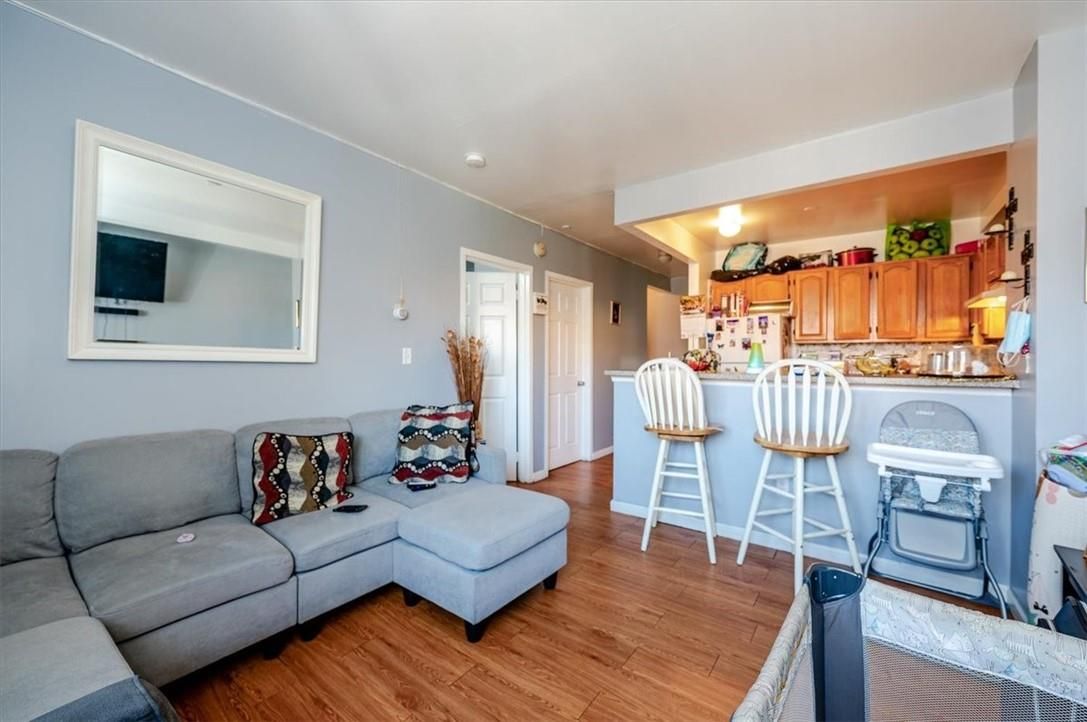 Interior, Kitchen, Living room, Wood Texture Flooring