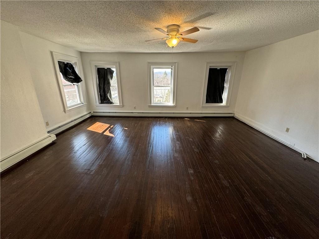 Empty room, Interior, Wood Texture Flooring