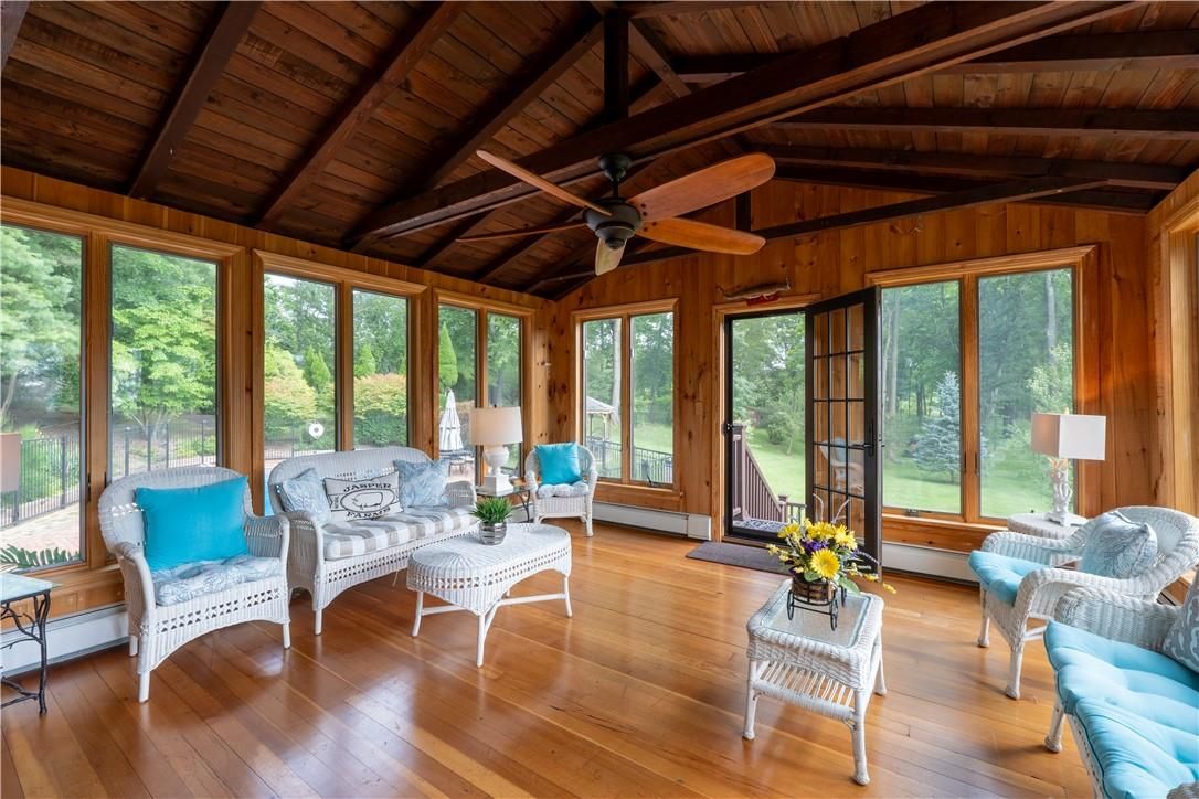 Interior, Living room, Sun Room, Wooden Beams, Wooden Ceilings, Wood Texture Flooring, Wooden Walls