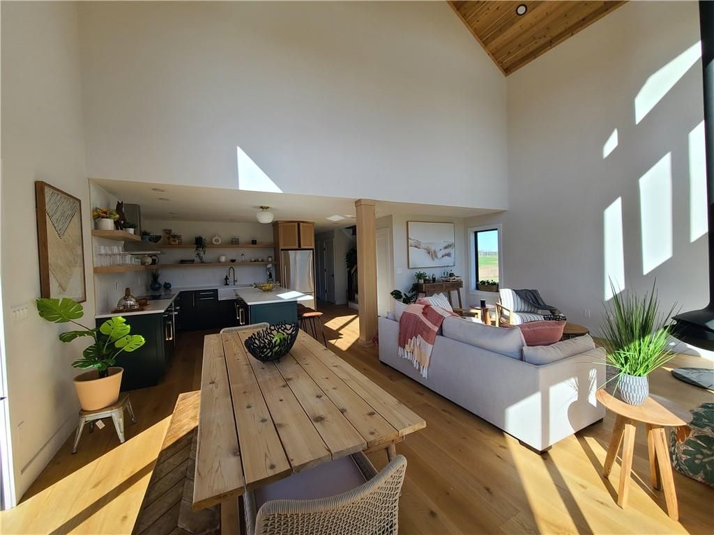 Dining room, Interior, Kitchen, Living room, Wooden Ceilings, Wood Texture Flooring