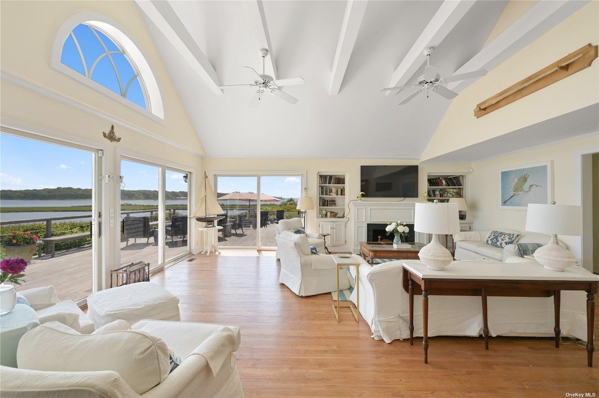 Fireplace, Interior, Living room, Water, Wood Texture Flooring