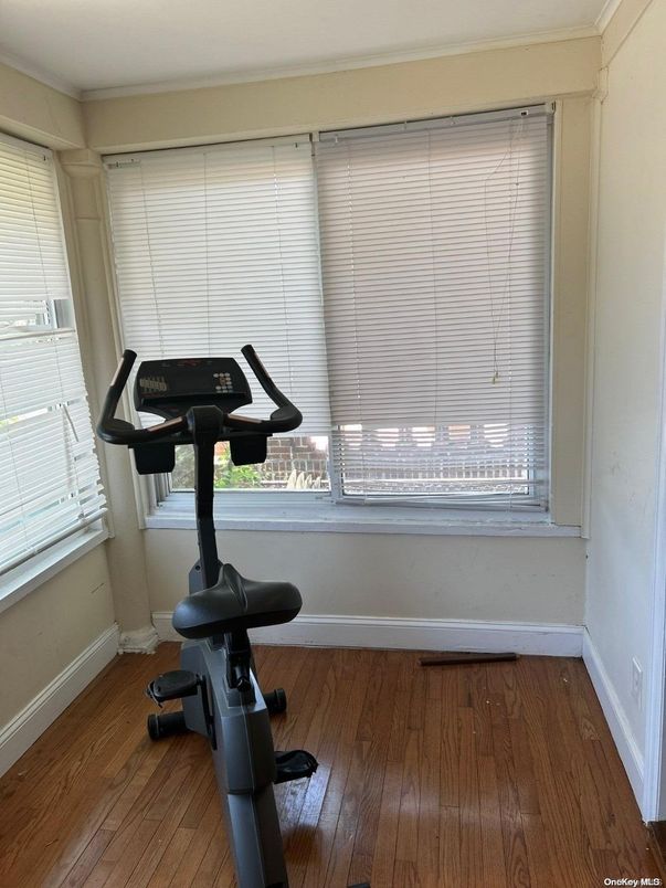 Fitness Equipment, Interior, Wood Texture Flooring