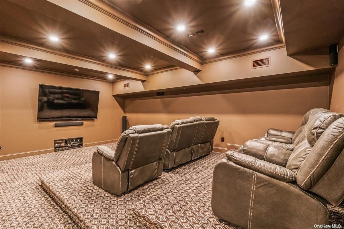 Home Theatre Room, Interior, Recessed Lighting, Theatre Room