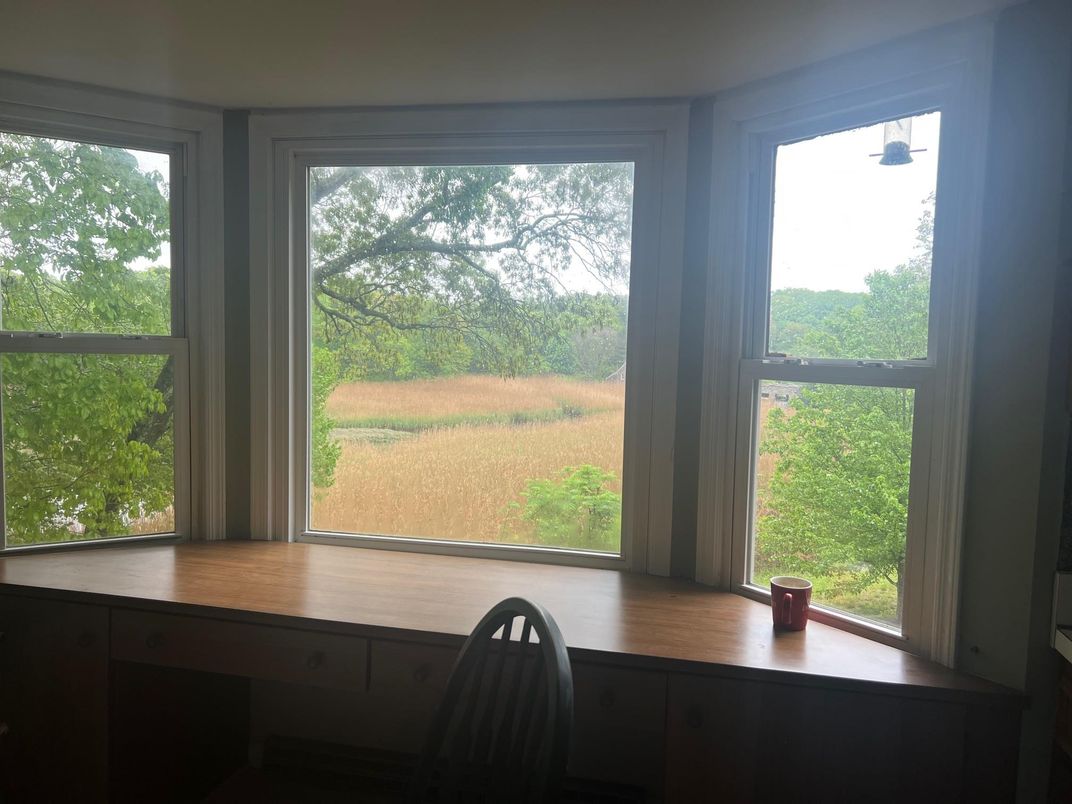 Home Office, Interior, Wood Texture Flooring