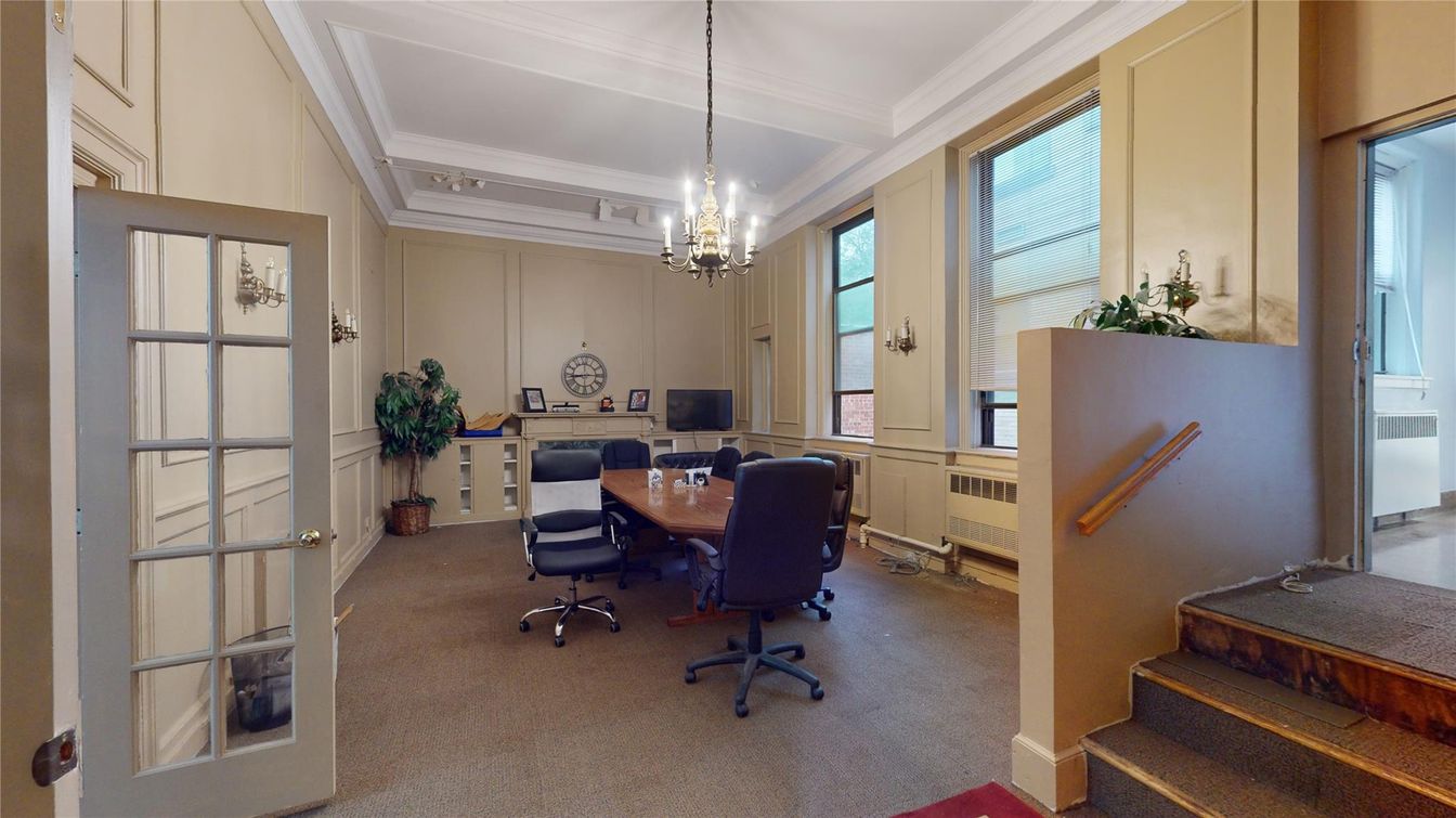 Chandelier, Home Office, Interior