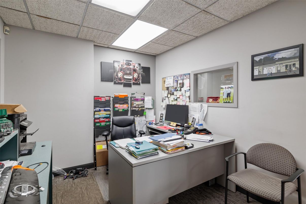 Home Office, Interior, Recessed Lighting