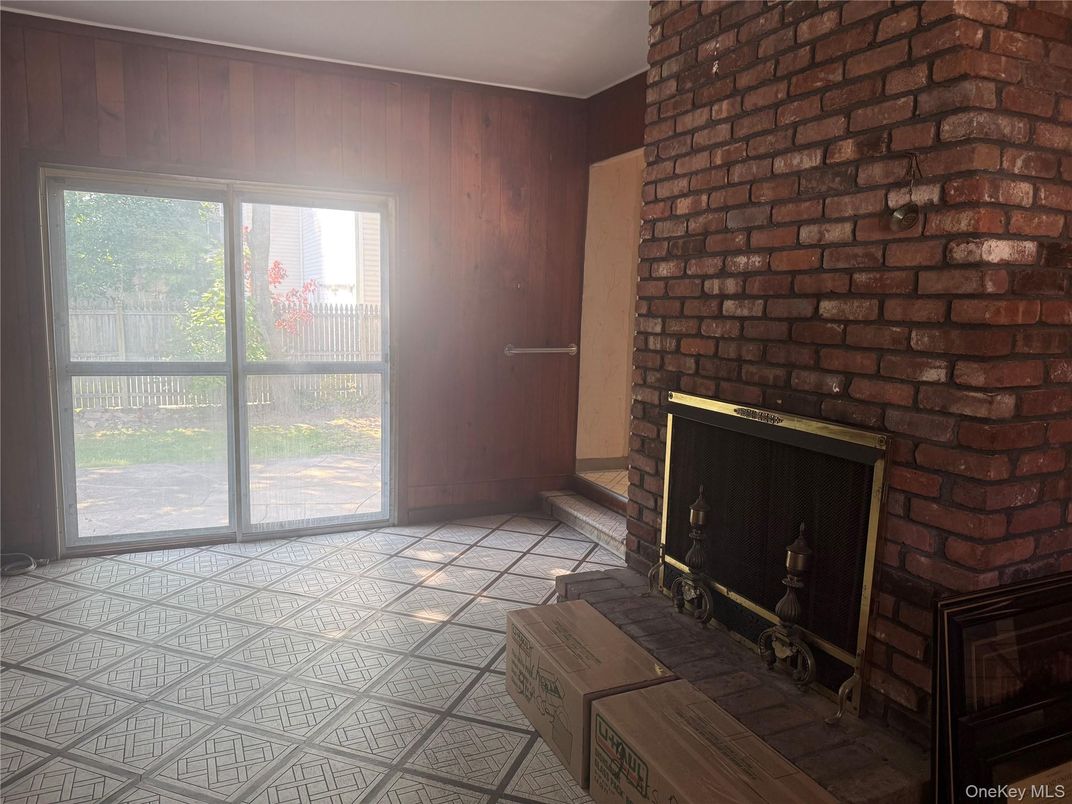 Fireplace, Interior, Stone Walls