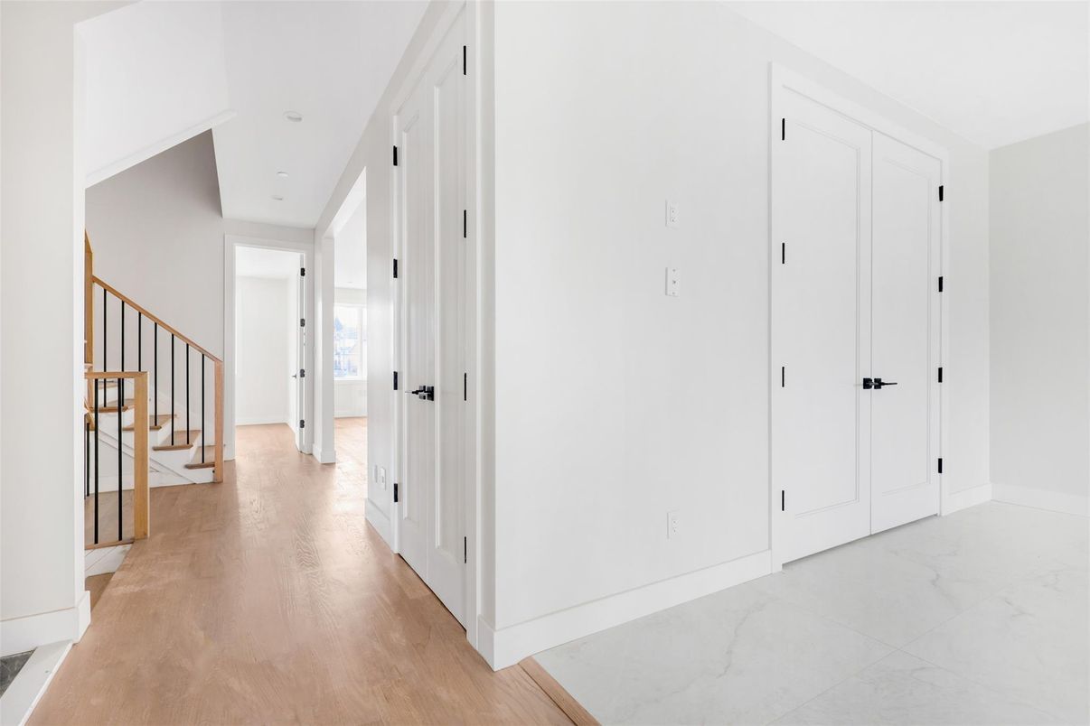 Interior, Marble, Recessed Lighting, Wood Texture Flooring