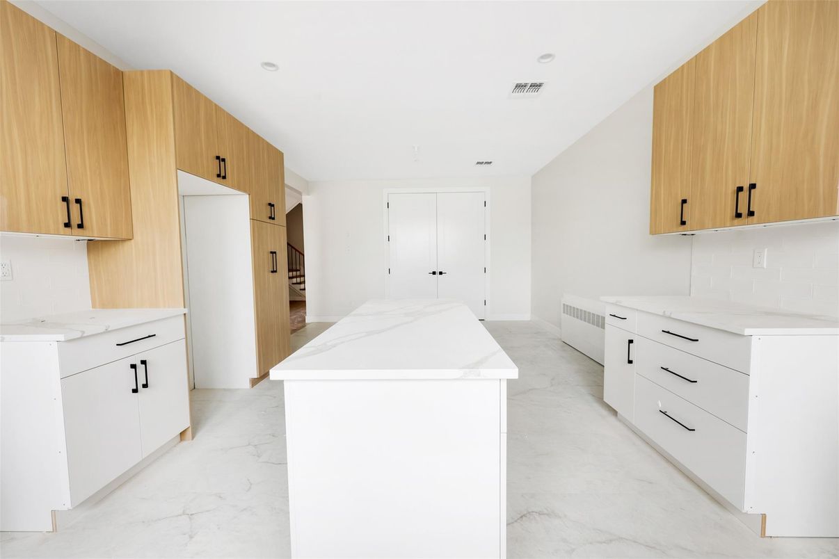 Interior, Kitchen, Marble, Recessed Lighting