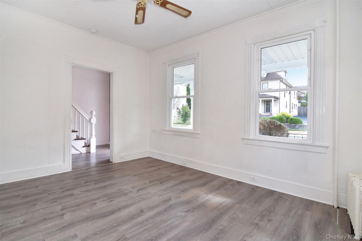 Empty room, Interior, Wood Texture Flooring