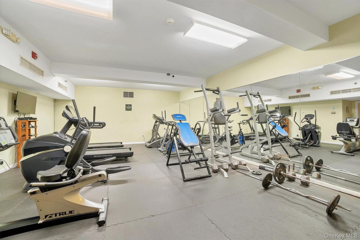 Fitness Equipment, Gym, Interior