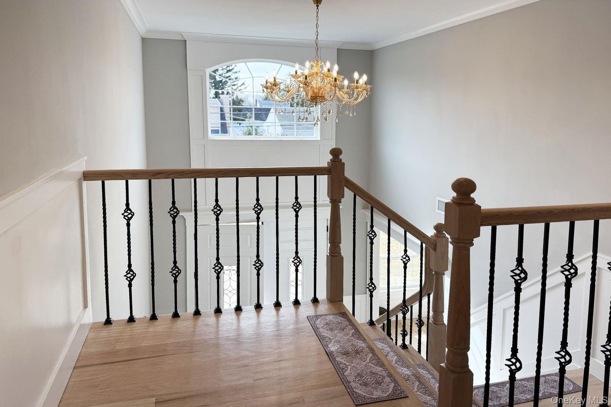 Chandelier, Interior, Wood Texture Flooring