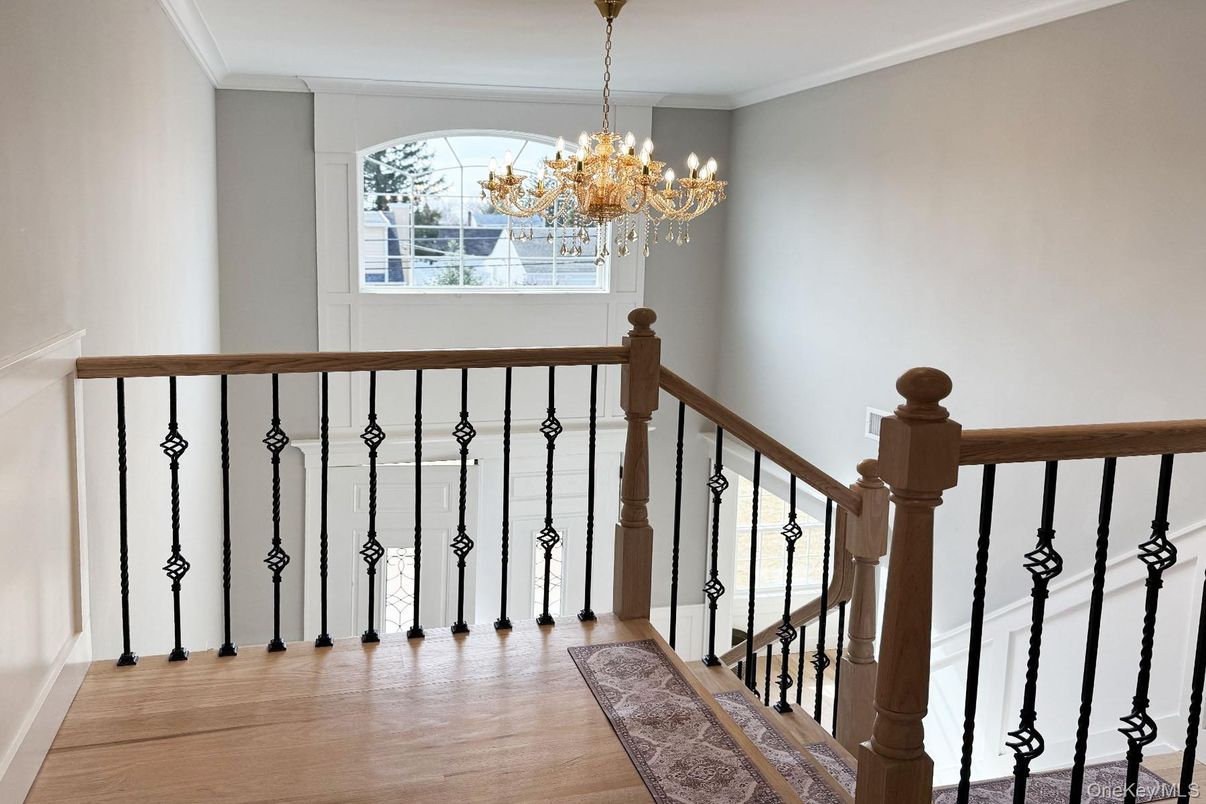 Chandelier, Interior, Wood Texture Flooring