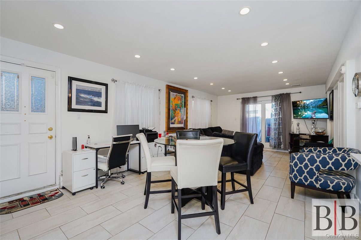 Home Office, Interior, Recessed Lighting