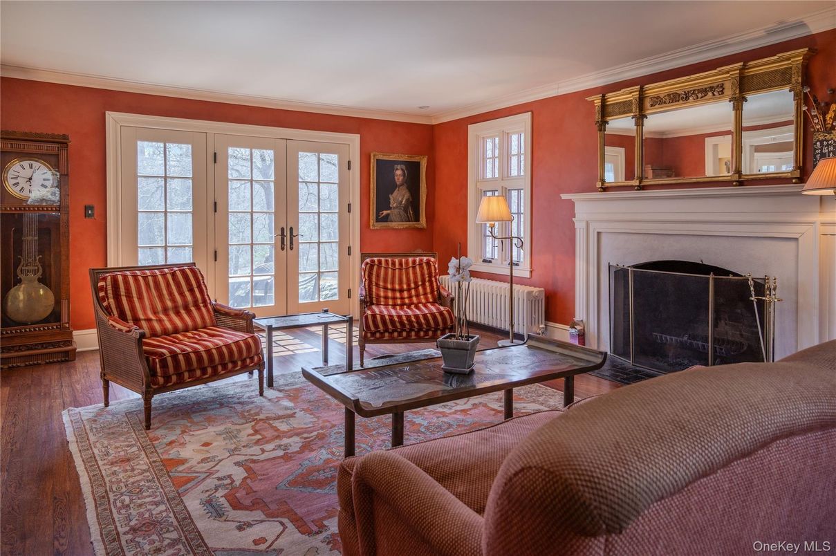 Fireplace, Interior, Living room, Wood Texture Flooring
