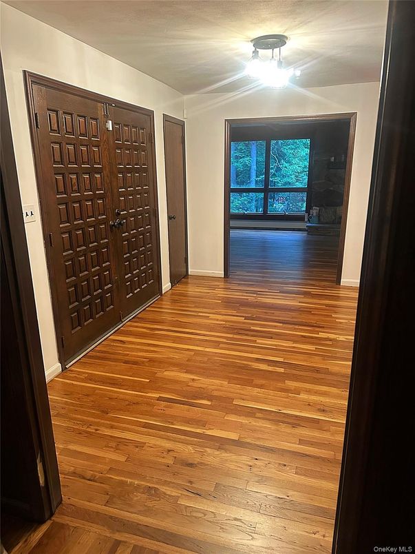 Empty room, Interior, Wood Texture Flooring