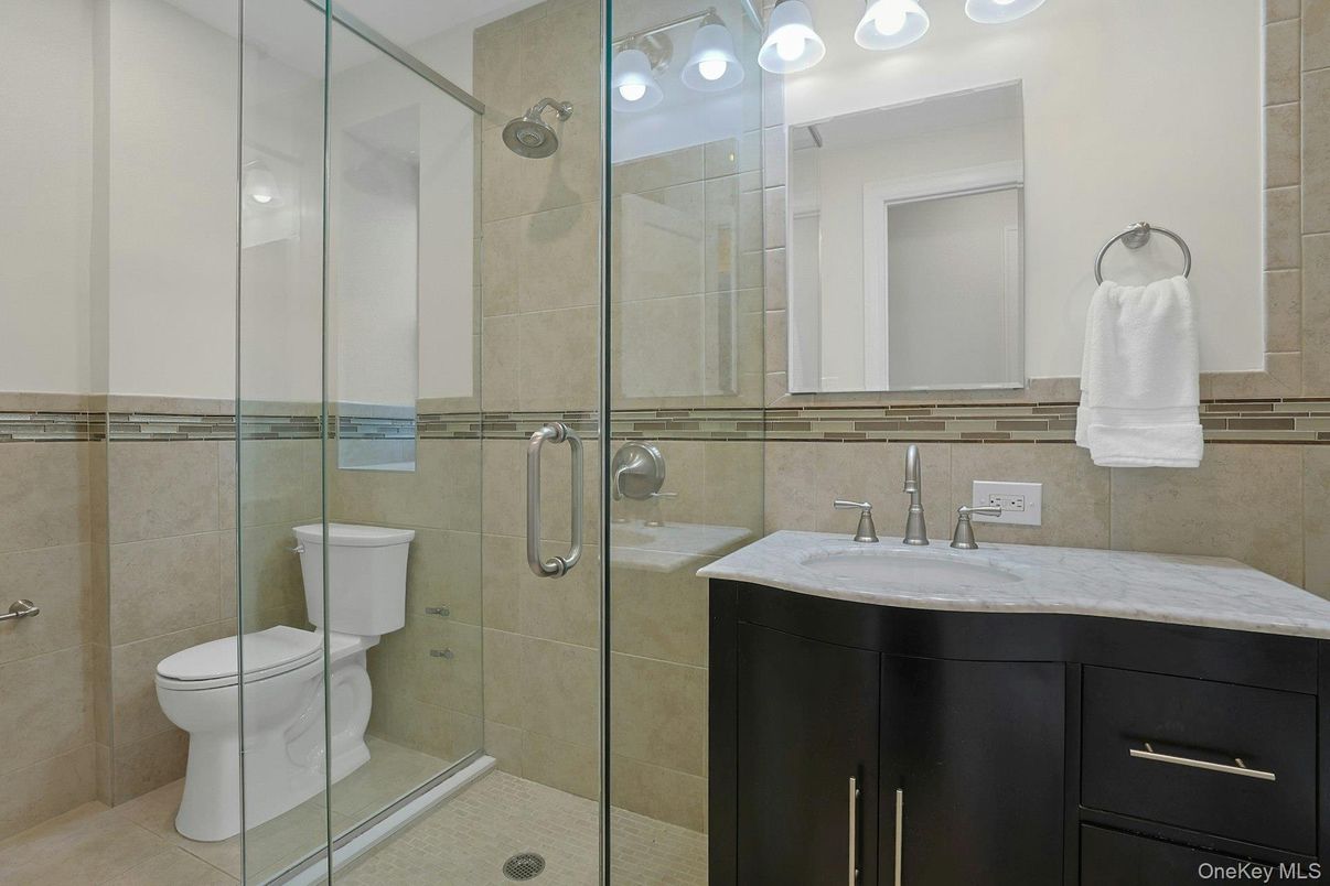 Bathroom, Glass Shower, Interior