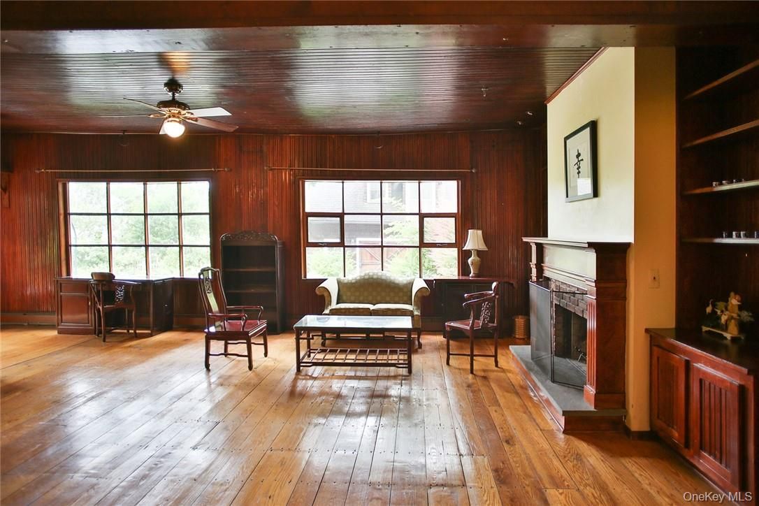 Fireplace, Interior, Living room, Wooden Ceilings, Wood Texture Flooring, Wooden Walls