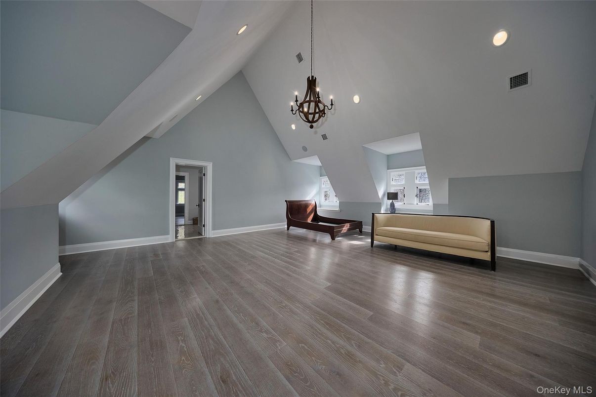 Chandelier, Interior, Recessed Lighting, Wood Texture Flooring