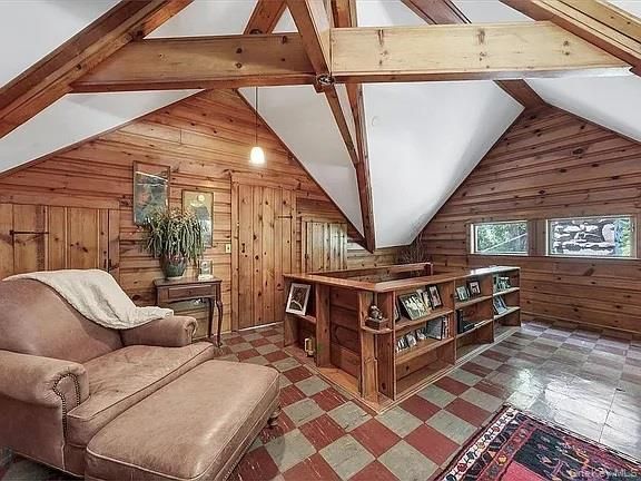 Interior, Wooden Beams, Wooden Walls