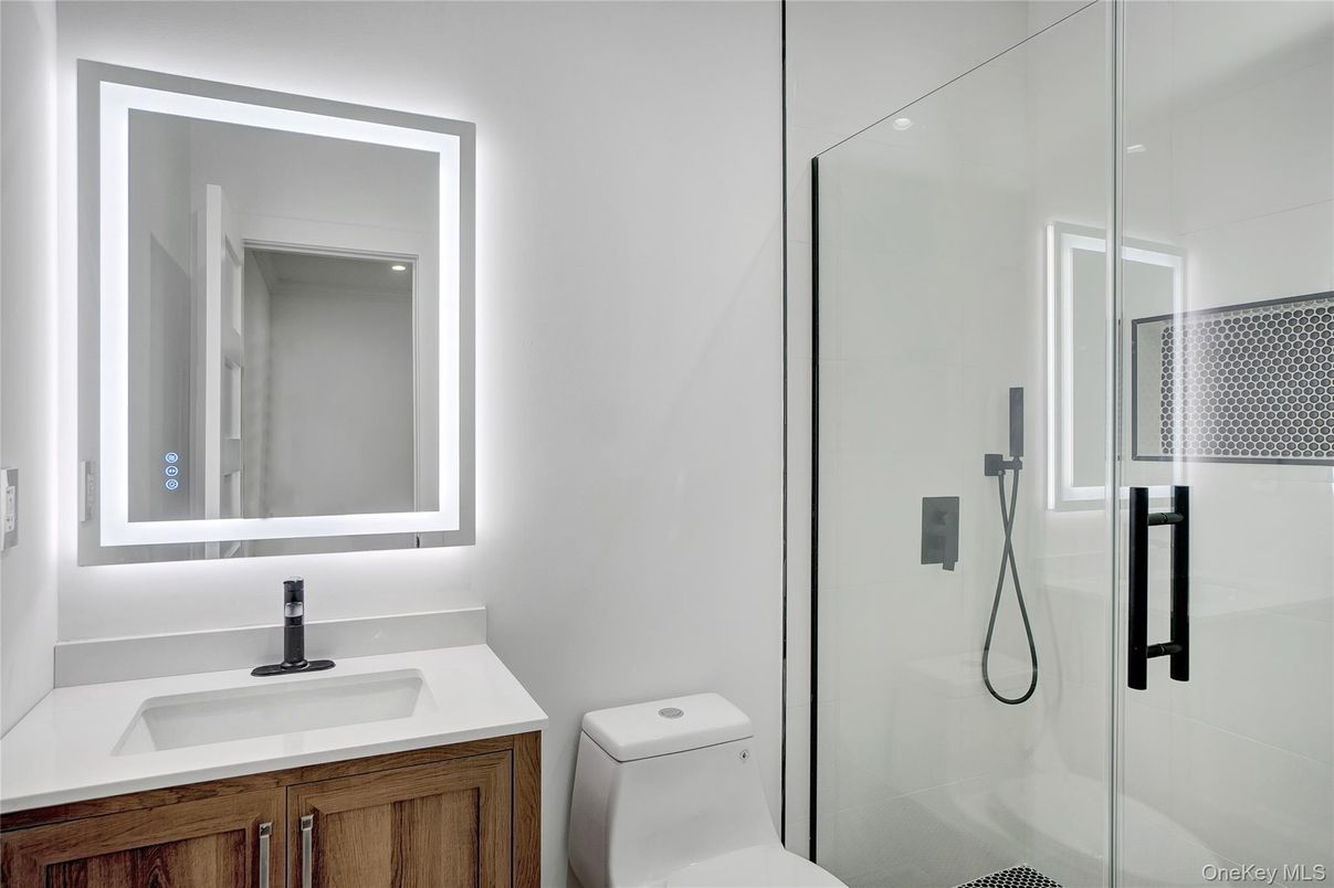 Bathroom, Glass Shower, Interior
