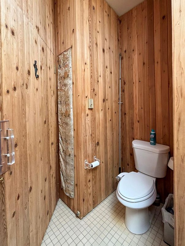 Bathroom, Interior, Wooden Walls