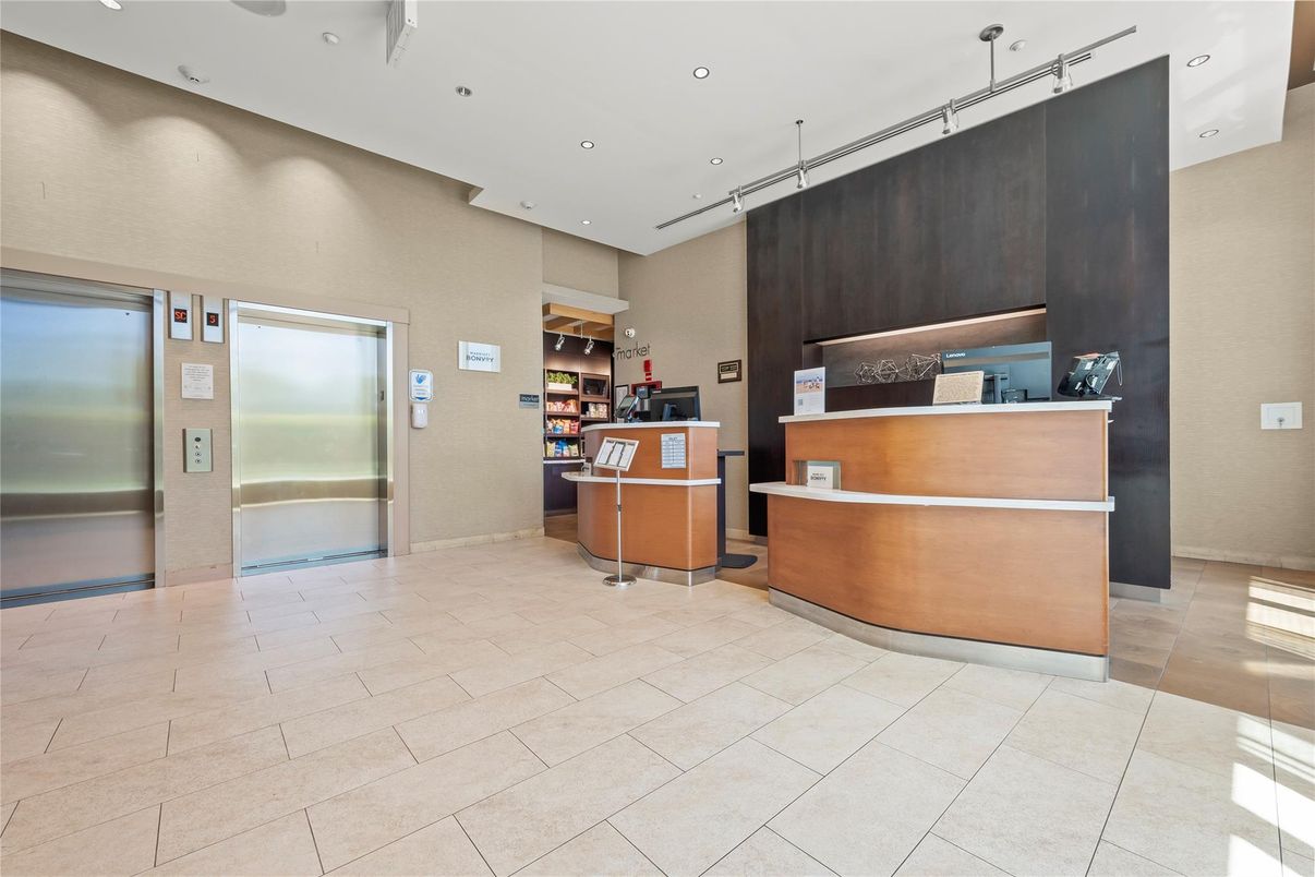 Elevator, Interior, Recessed Lighting