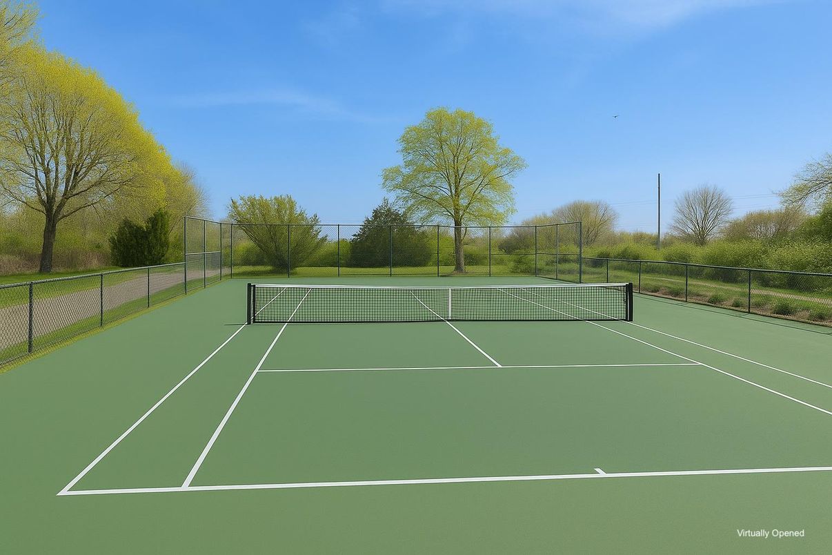 Exterior, Tennis Courts