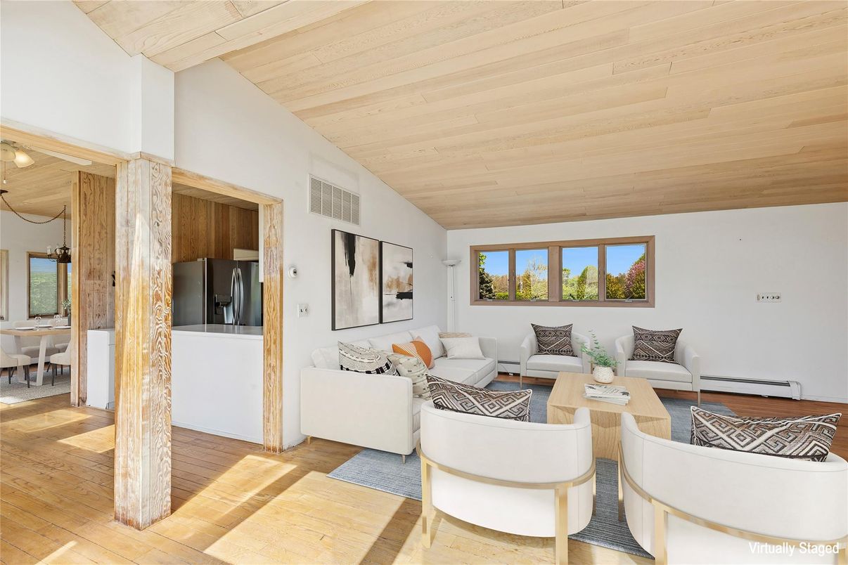 Dining room, Interior, Living room, Wooden Ceilings, Wood Texture Flooring