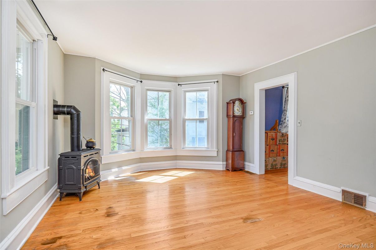 Fireplace, Interior, Wood Texture Flooring